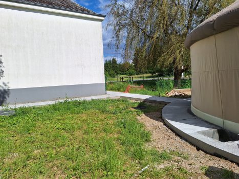 Yourte Ecole Maternelle Hondelange aménagements extérieurs