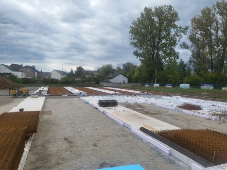 Batipro Athus Création surface de stockage