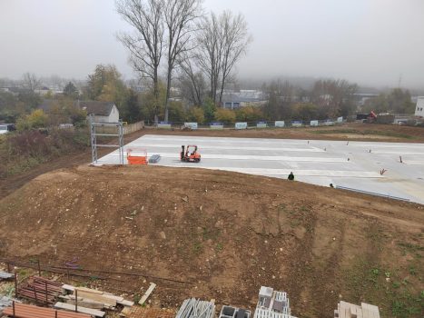 Batipro Athus Création surface de stockage